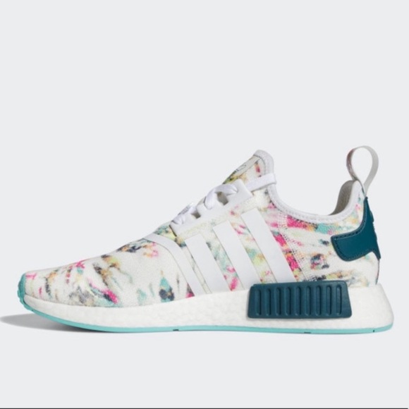 adidas NMD R1 Tie Dye Acid Mint - Picture 3 of 10